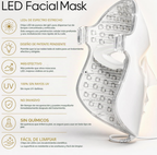 Mascarilla Led para el cuidado facial