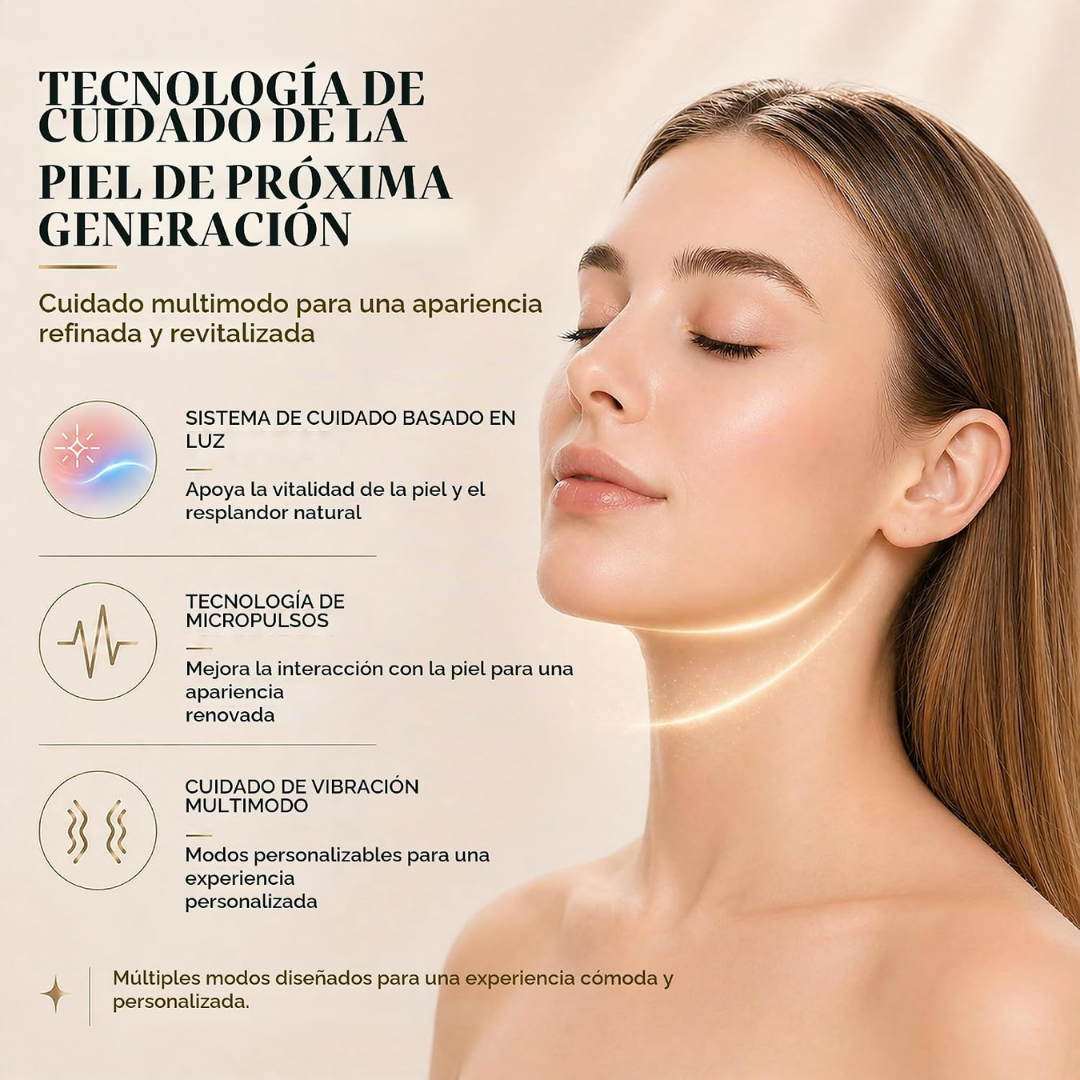 Masajeador facial para papada y contorno facial