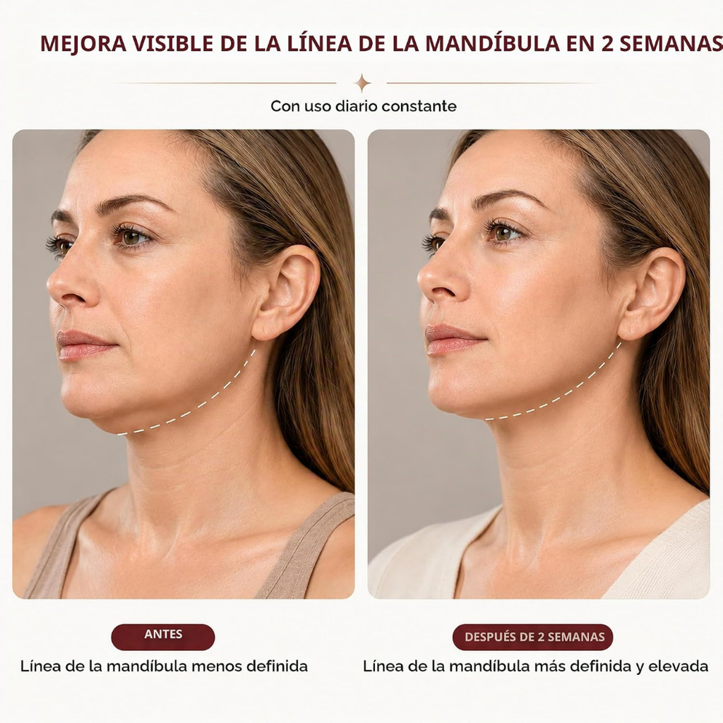 Masajeador facial para papada y contorno facial