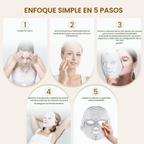 Mascarilla Led para el cuidado facial